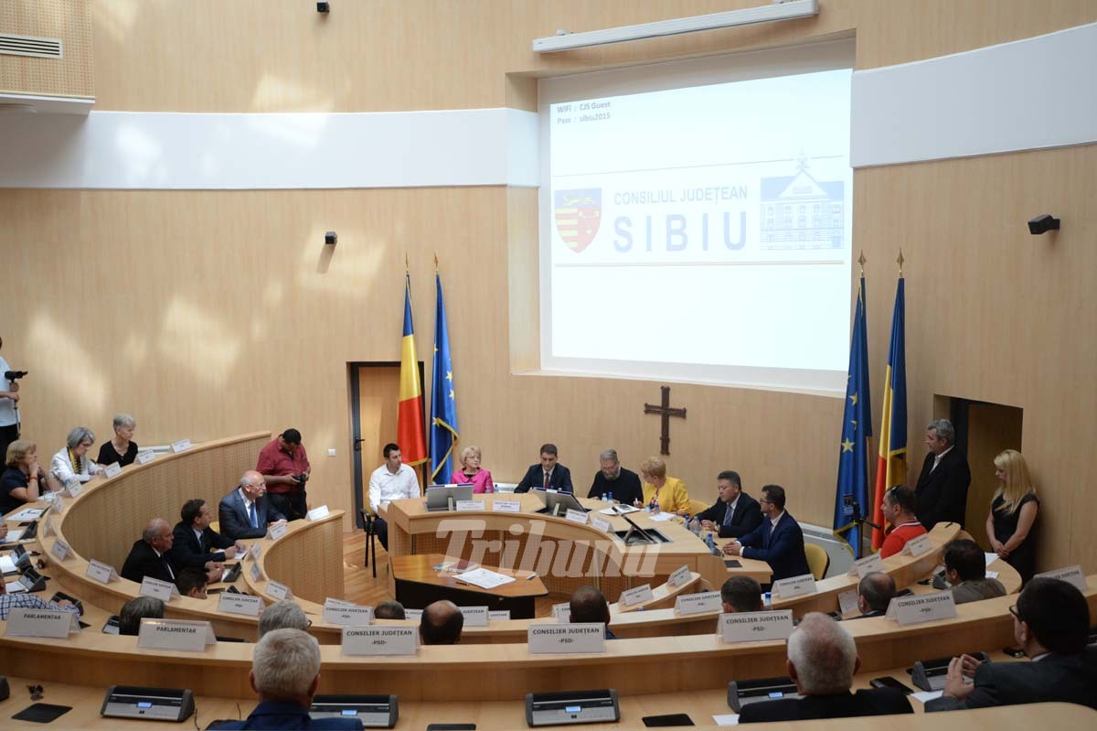 Daniela Cîmpean, noul preşedinte al CJ Sibiu. Terea: 