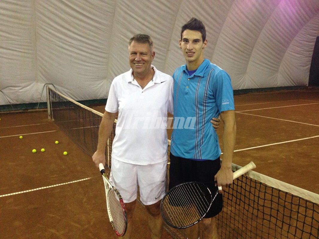 Preşedintele României joacă tenis în Ajun, la Sibiu