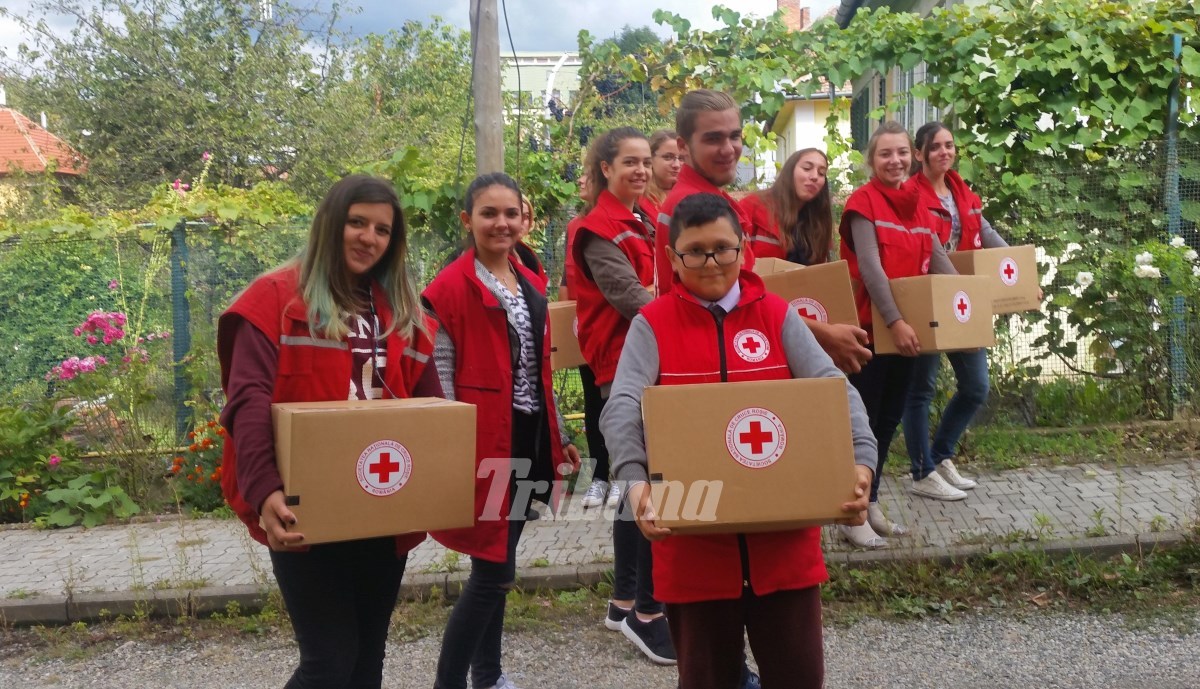 800 de kilograme de ciocolată pentru 1.000 de copii, donaţie de la Crucea Roşie