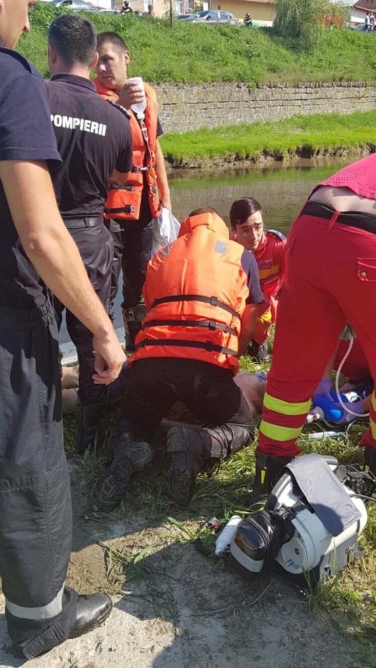 Cadavrul unui bărbat, găsit în râul Cibin