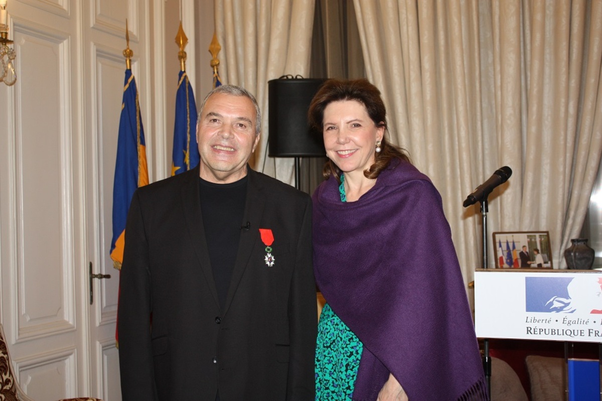 Constantin Chiriac, numit Cavaler al Ordinului Național al Legiunii de Onoare de președintele Republicii Franceze
