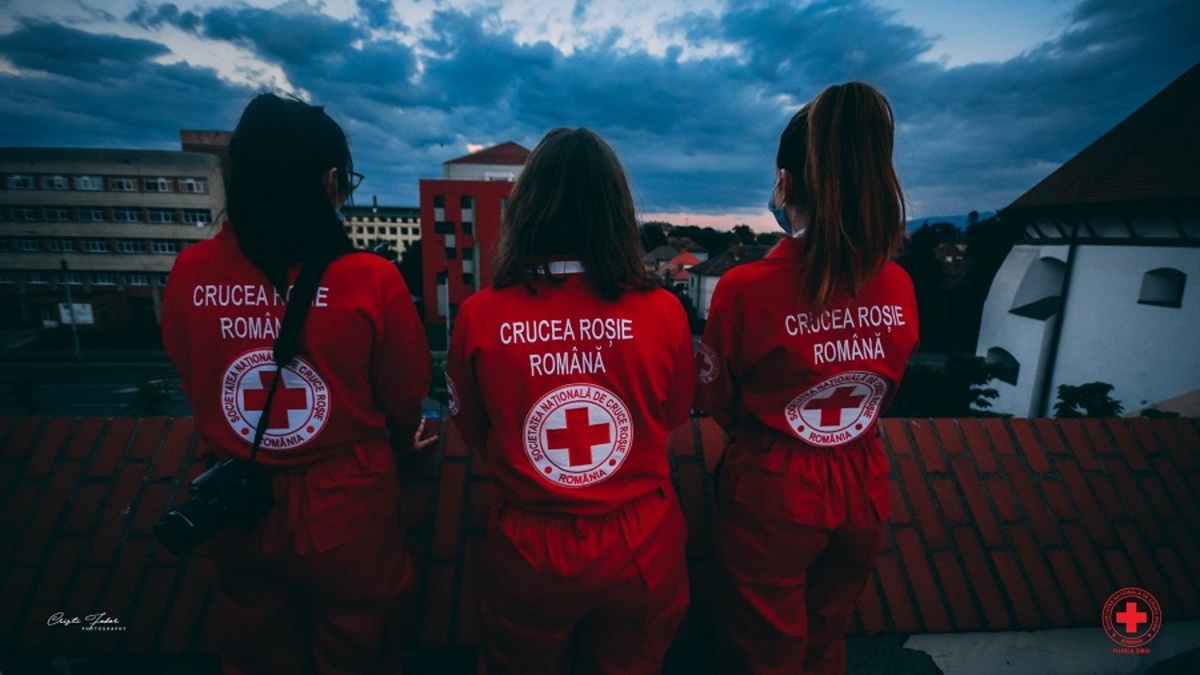 Informații despre Covid-19, oferite de Crucea Roșie Sibiu