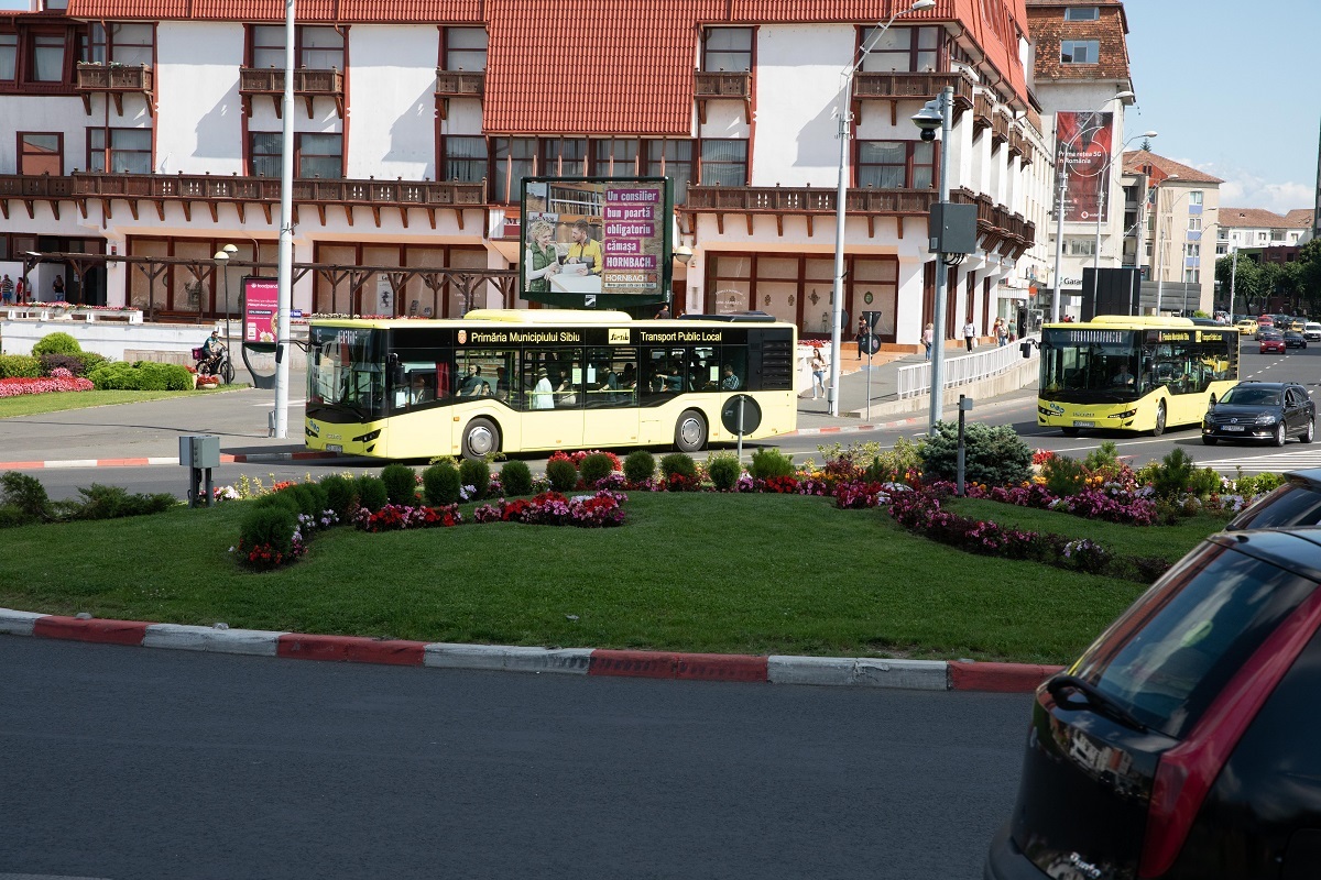 Planifică-ţi călătoria şi circulă cu autobuzul în Sibiu