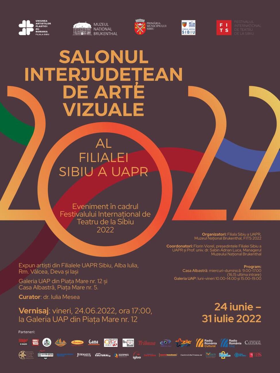 Salonul Interjudeţean de  Arte Vizuale al Filialei Sibiu a UAPR 2022