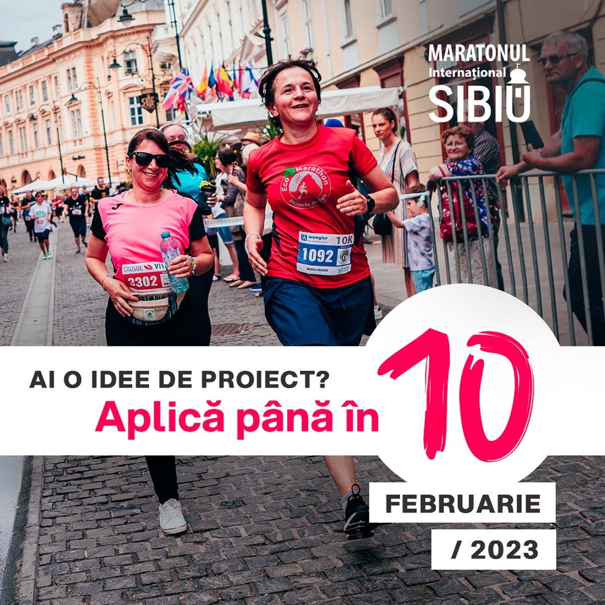 Sunt așteptate idei pentru Maratonul Internațional Sibiu, până în 10 februarie