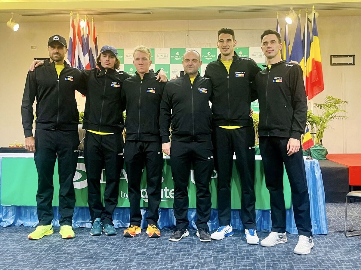 (FOTO) Sibianul Victor Cornea, la a doua convocare în echipa de Cupa Davis a României. ”Sunt încrezător că voi obține prima victorie pentru echipa națională”