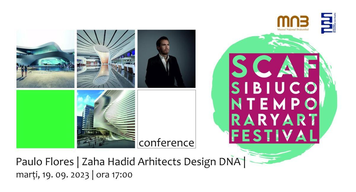 Conferințele SCAF încep marţi, cu Paulo Flores de la Zaha Hadid Arhitects