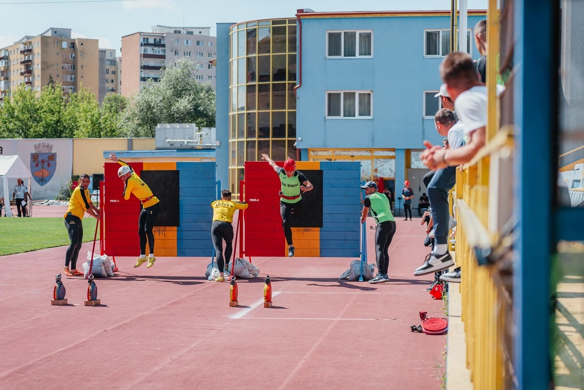 Pompierii din cadrul ISU Sibiu, pe locul întâi la concursurile zonale