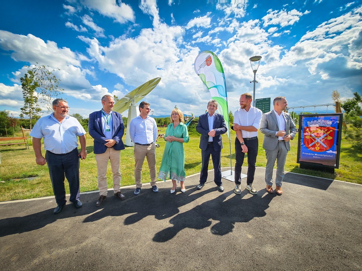 FOTO/VIDEO: Parcul Belvedere, de aproape 4 milioane de euro, a fost inaugurat