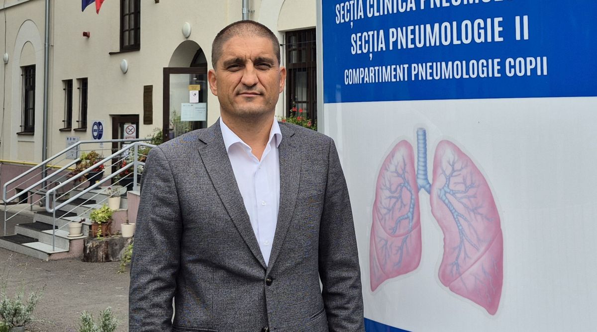 Cristian Roman, managerul Spitalului de Pneumoftiziologie: „Vrem ca prevenția să devină un obicei, nu doar o acțiune punctuală”