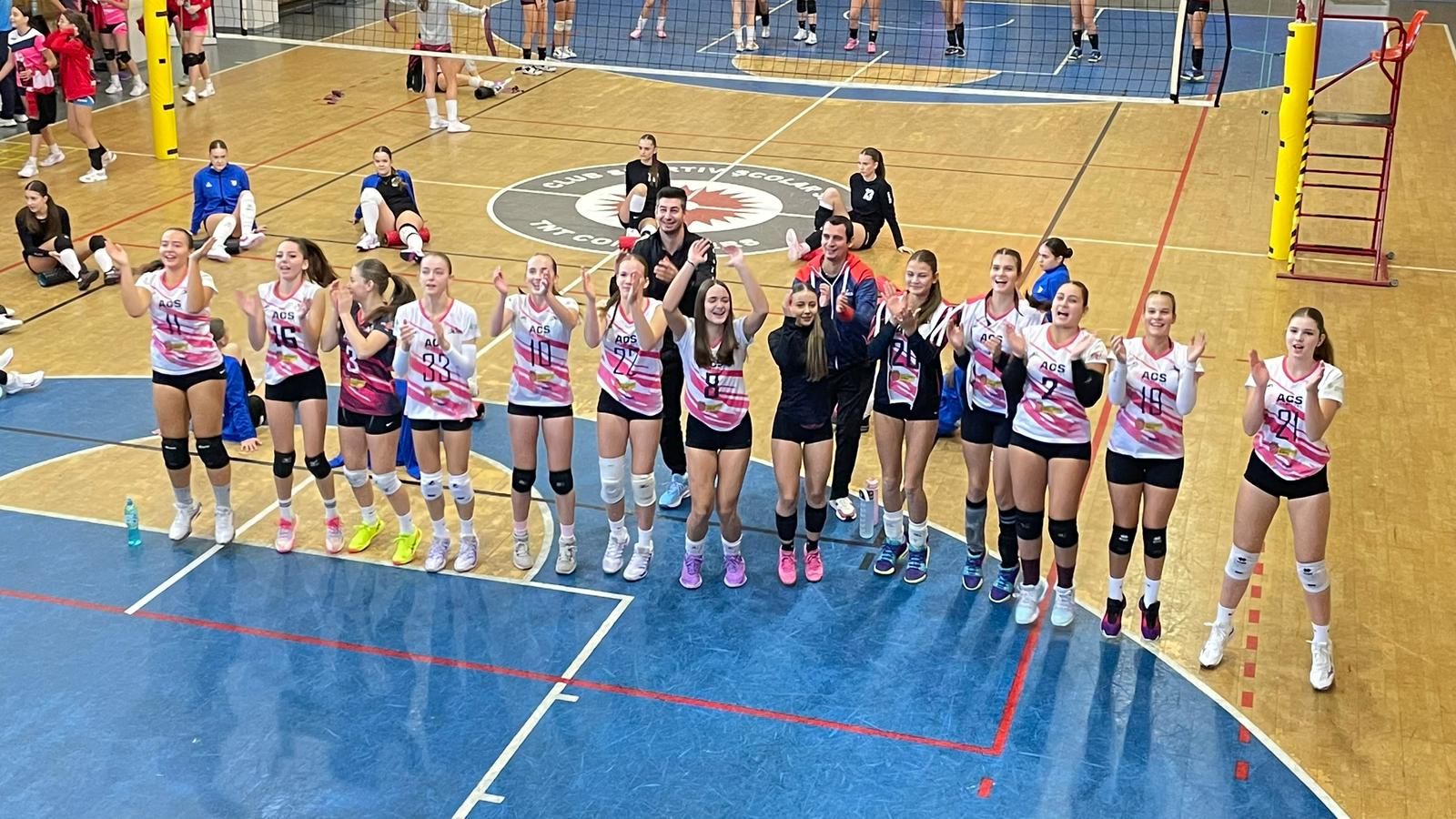 ”Panterele” U17 continuă parcursul celor de la U13 și U15: victorii fără set pierdut la primul turneu al sezonului Campionatului Național