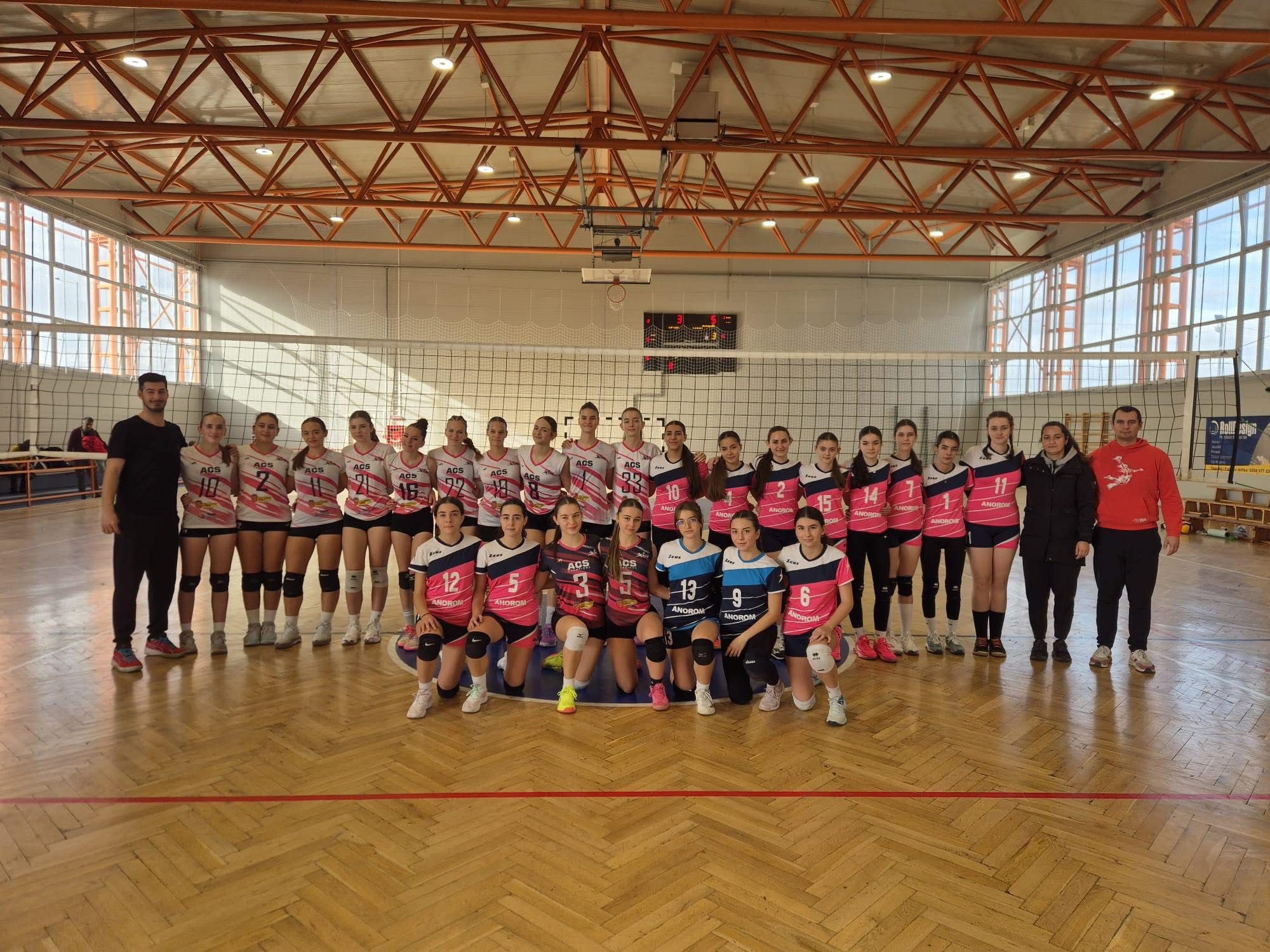 Maximum de puncte pentru Champions A după două turnee ale Campionatului Național U17 de volei feminin