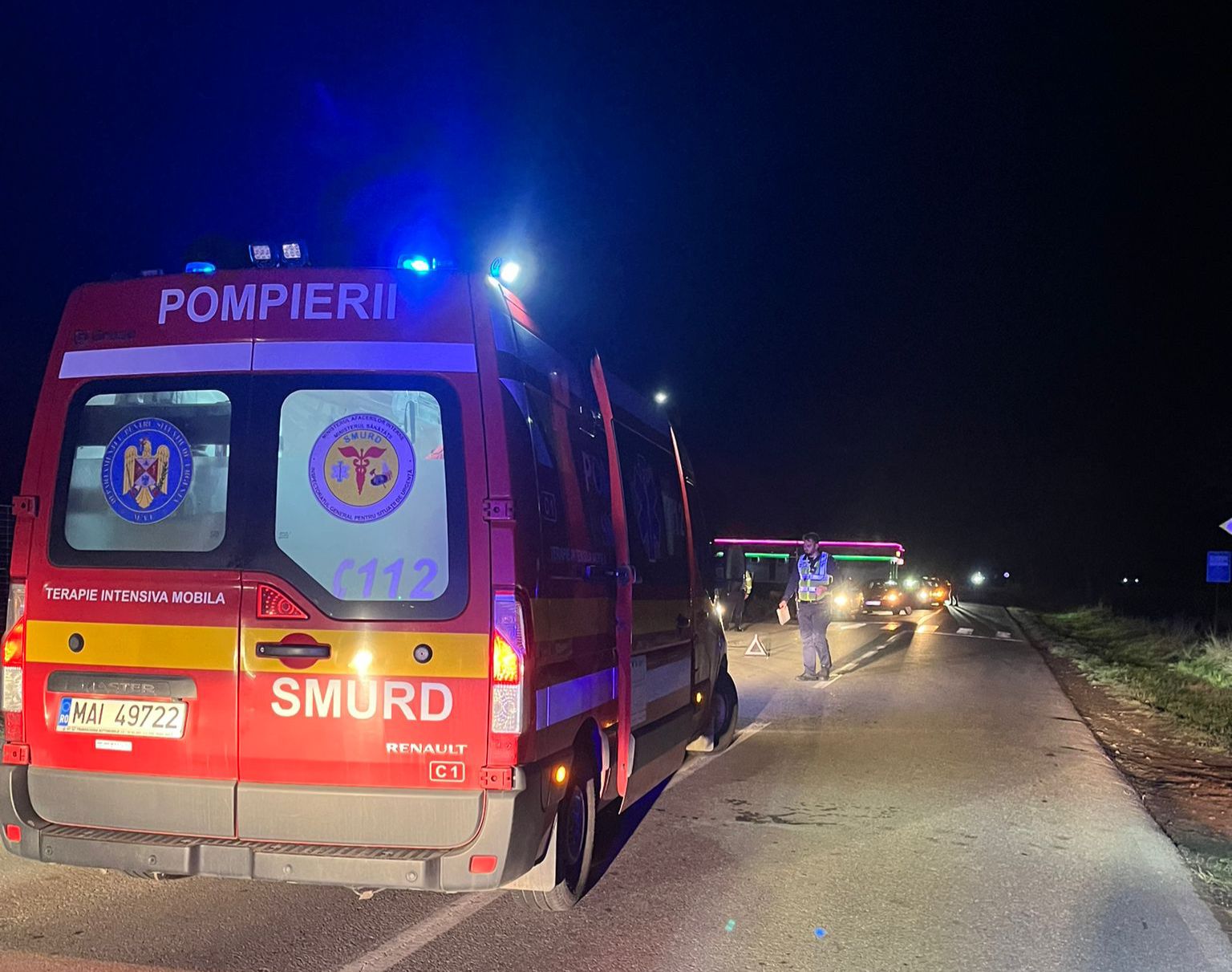 A acroşat o biciclistă pe DN1, apoi a fugit de la locul accidentului. Poliţia l-a găsit repede, în Sălişte