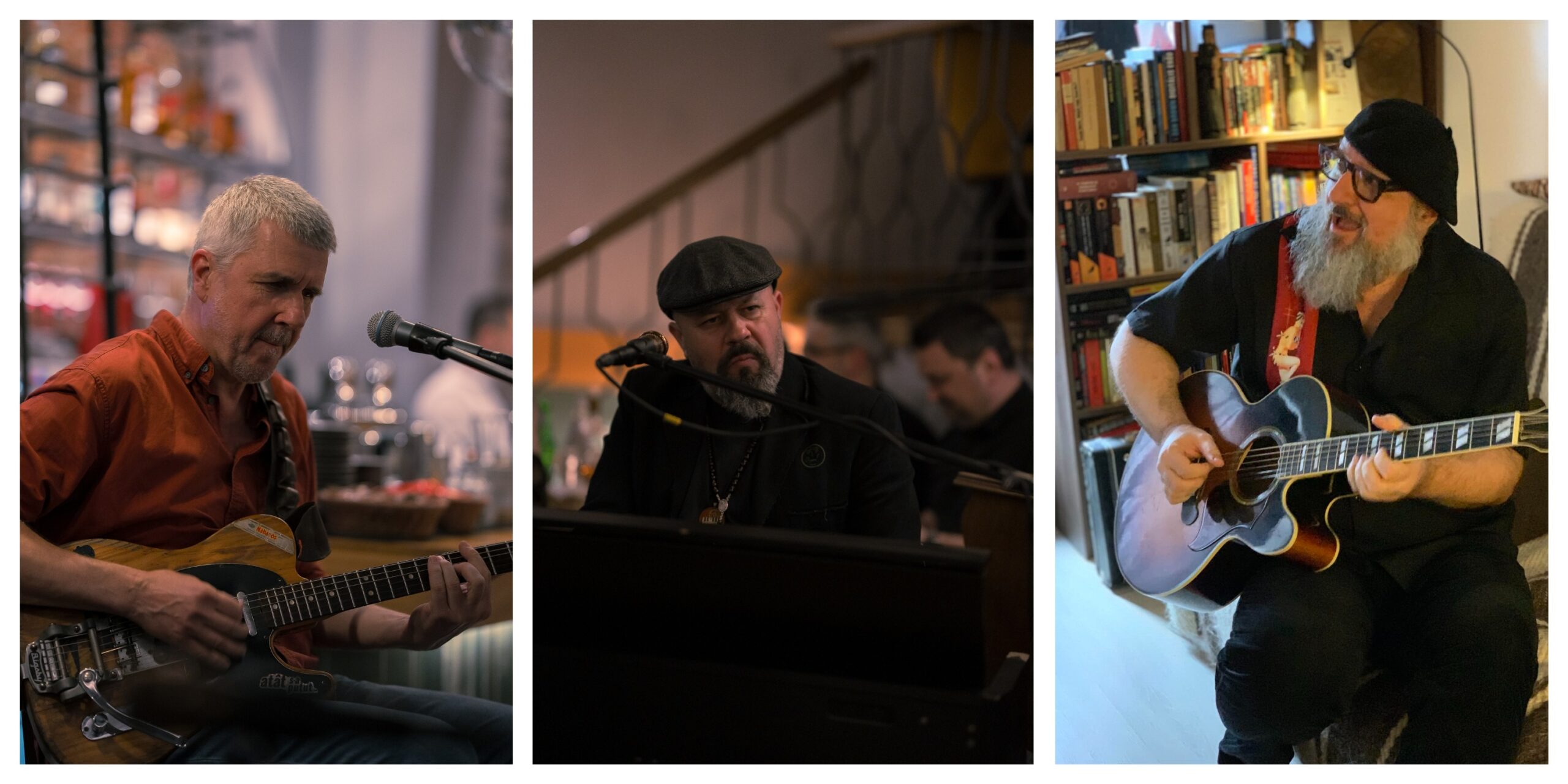 „Maraton” de blues la Atrium Café, cu „greii” Hanno Hoefer, Raul Kusak și AG Weinberger