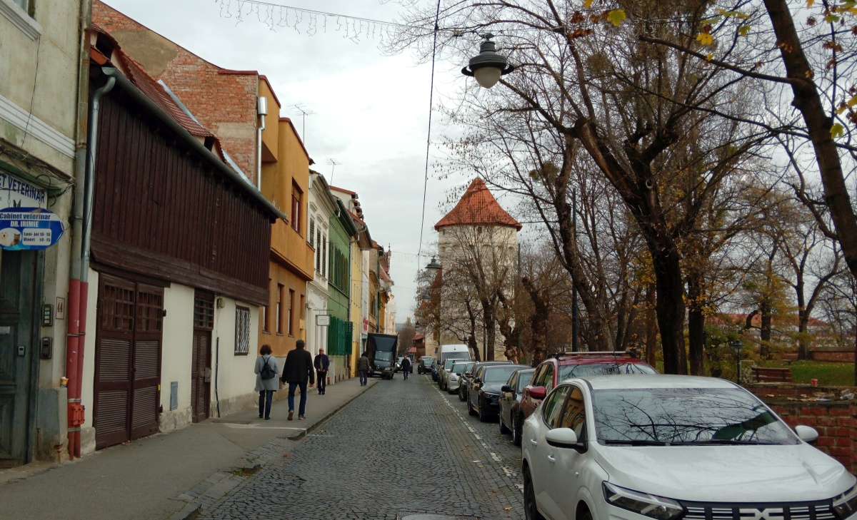 Am fost pe Cetăţii să văd cât de frumoasă mai e „cea mai frumoasă stradă din Sibiu”