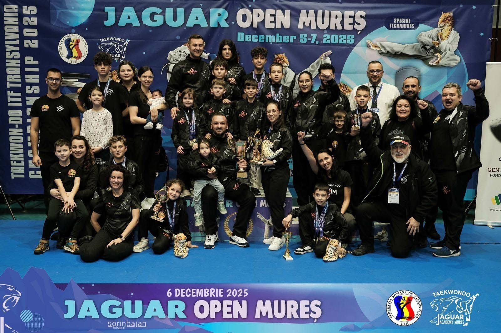 ”Pumele” au dominat ”Jaguar Open” la taekwon-do ITF. 38 de medalii pentru Sibiu