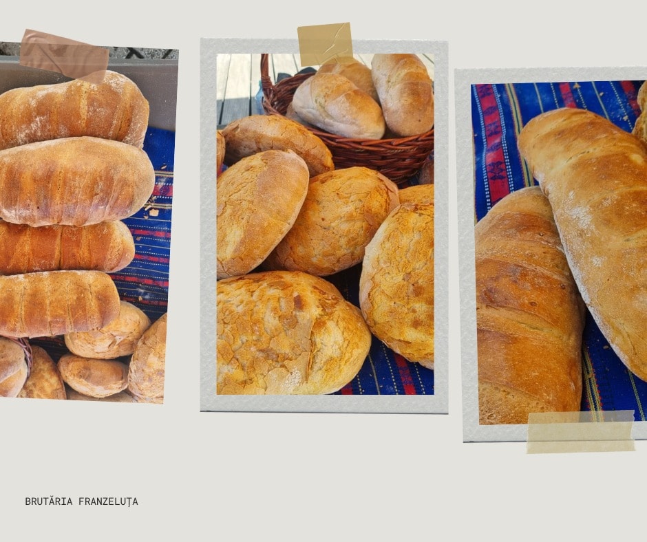 Pâine ca odinioară: Brutăria Franzeluța, prezentă sâmbătă la Piața Volantă Transilvania