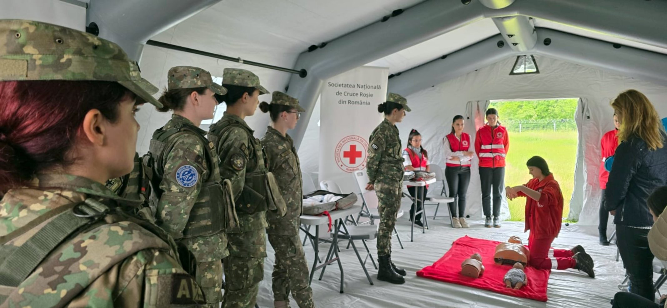 1.500 de salvatori noi de vieți, datorită instructorilor și voluntarilor de la Crucea Roșie Filiala Sibiu