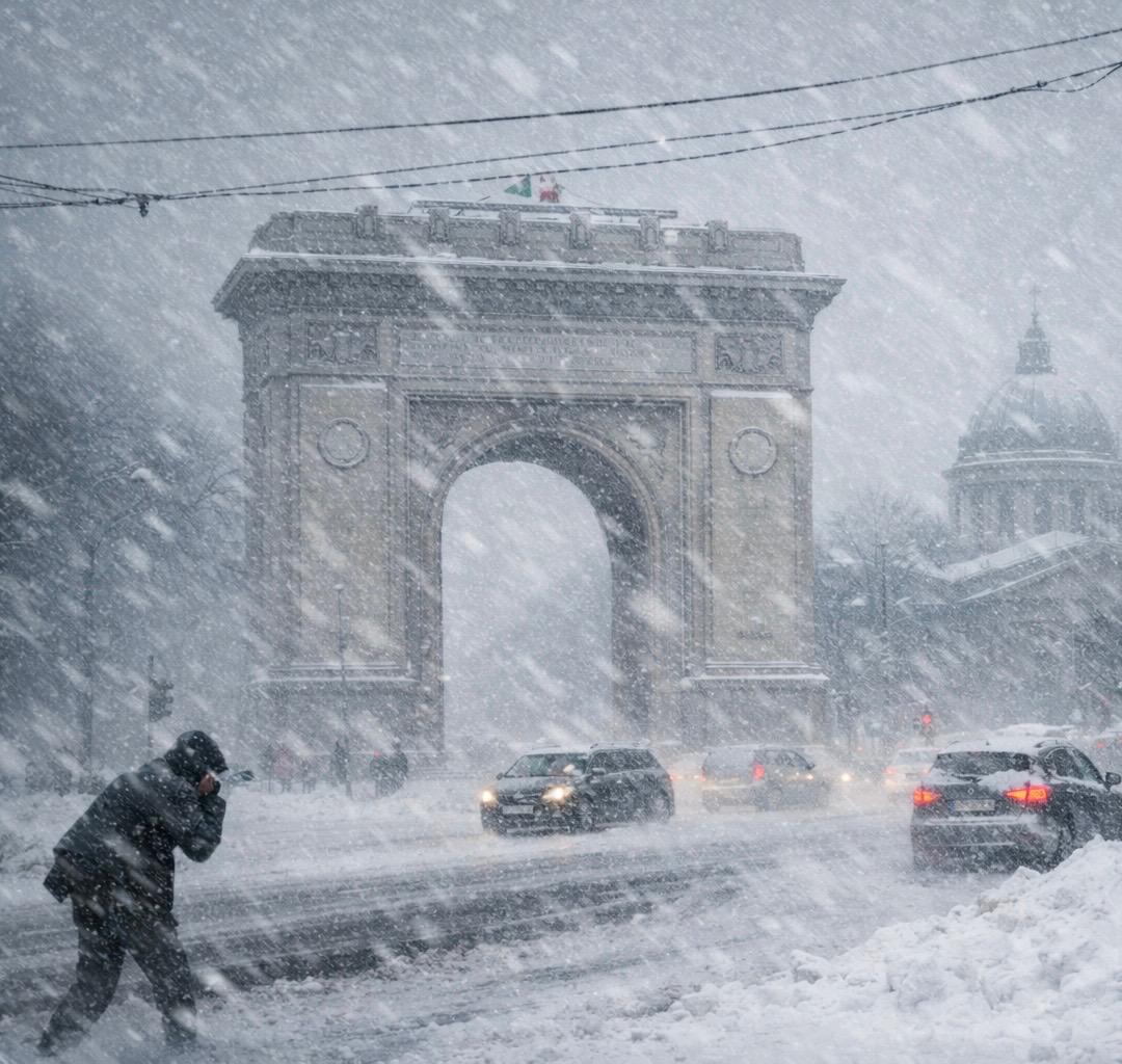Cod roșu în București și Ilfov. Mesaj Ro-Alert