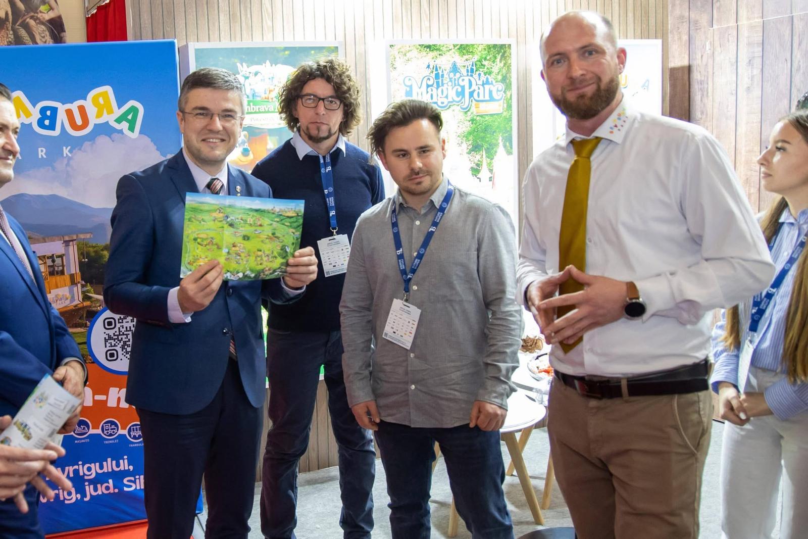 Târgul de Turism al României: s-a lansat Transilvania Family Parks, cu operatori din Avrig și Porumbacu de Sus