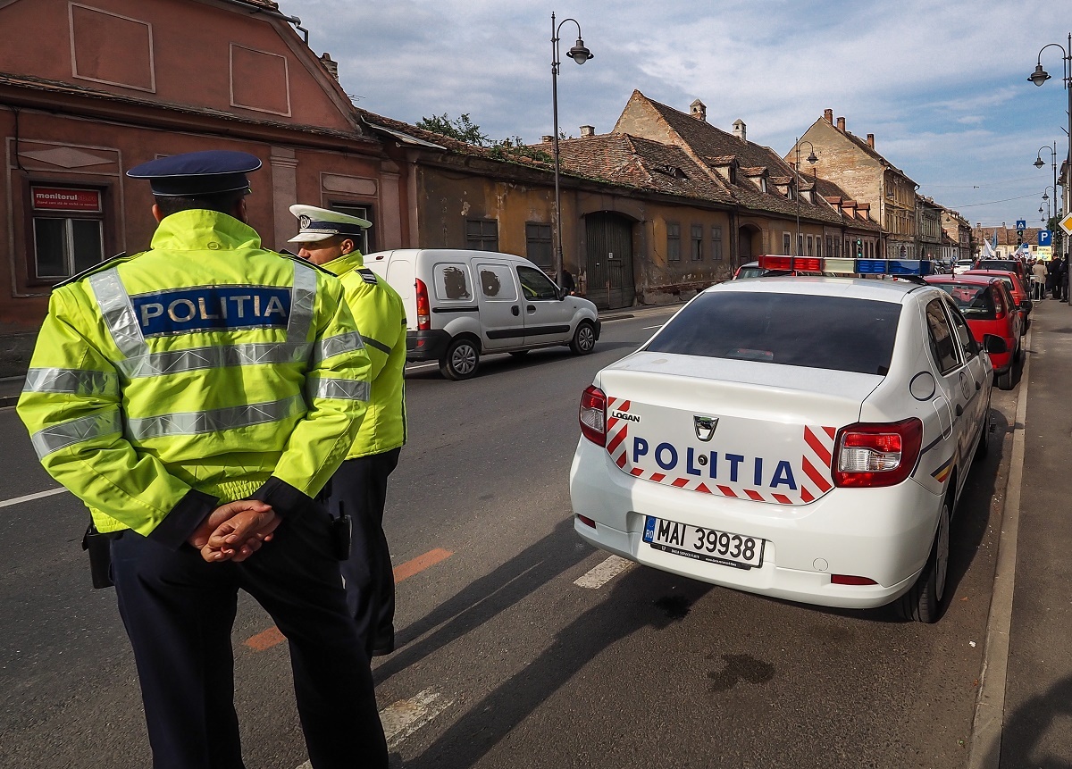 Trei zile de foc pentru Poliția Sibiu: 46 permise reținute, sancțiuni de aproape o jumătate de milion de lei.