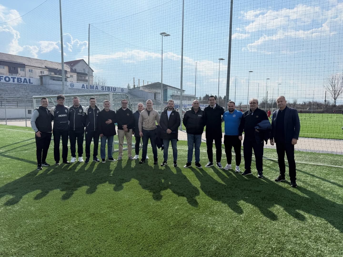 Preşedintele FRF a vizitat Academia de Fotbal Alma