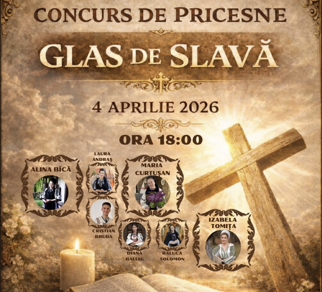 Orlat: Concursul de pricesne „Glas de Slavă” revine pe scenă