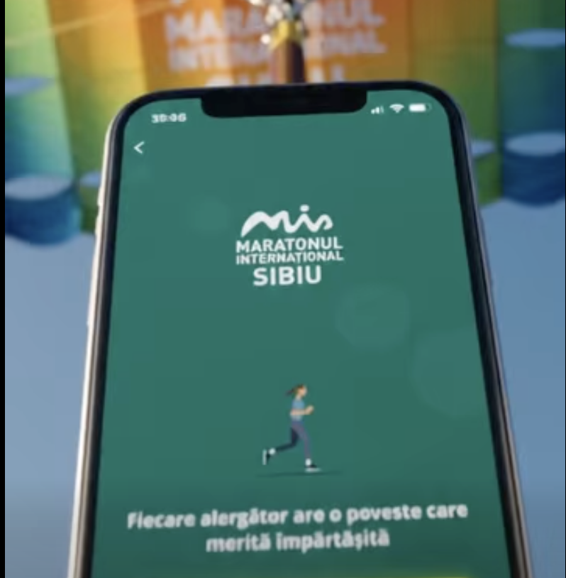 Aplicație nouă pentru Maratonul din Sibiu: alergi și ajuți direct de pe telefon