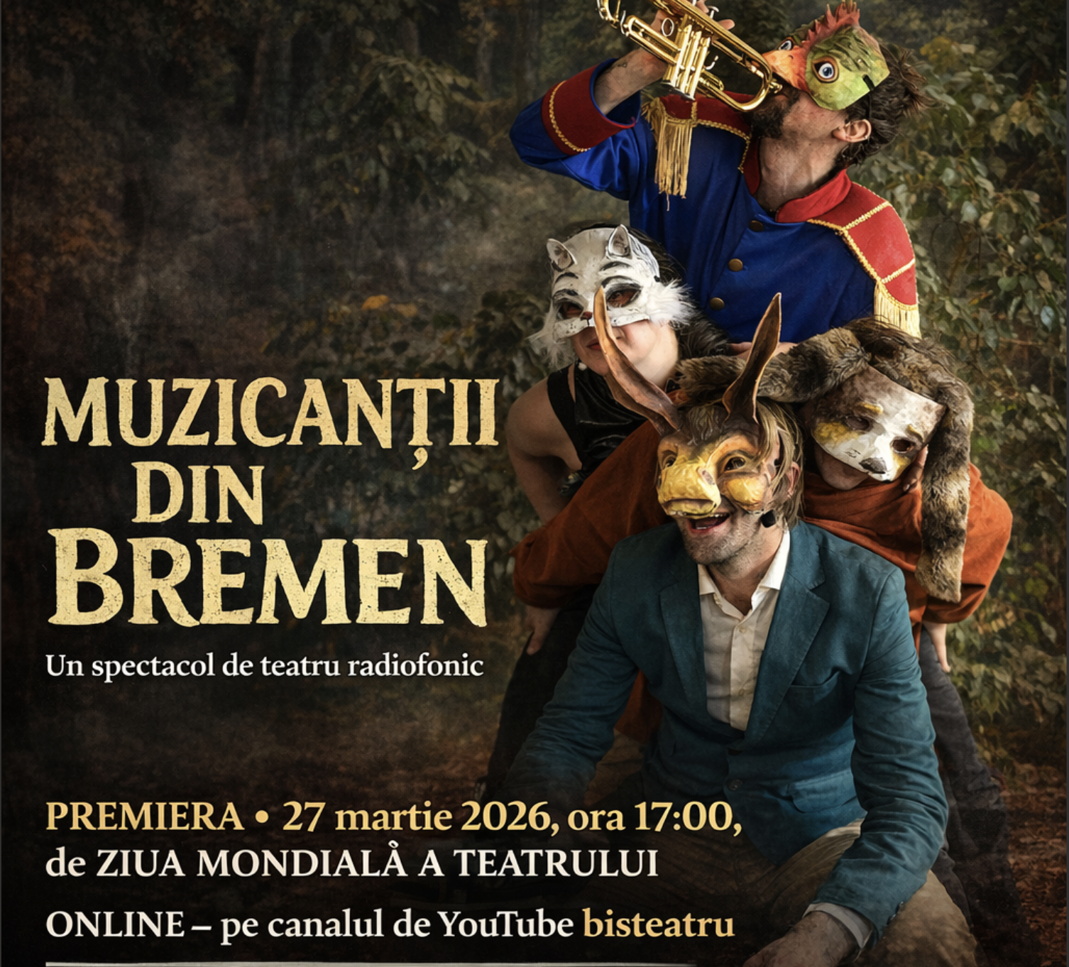 Bis Teatru marchează Ziua Mondială a Teatrului cu o premieră radiofonică