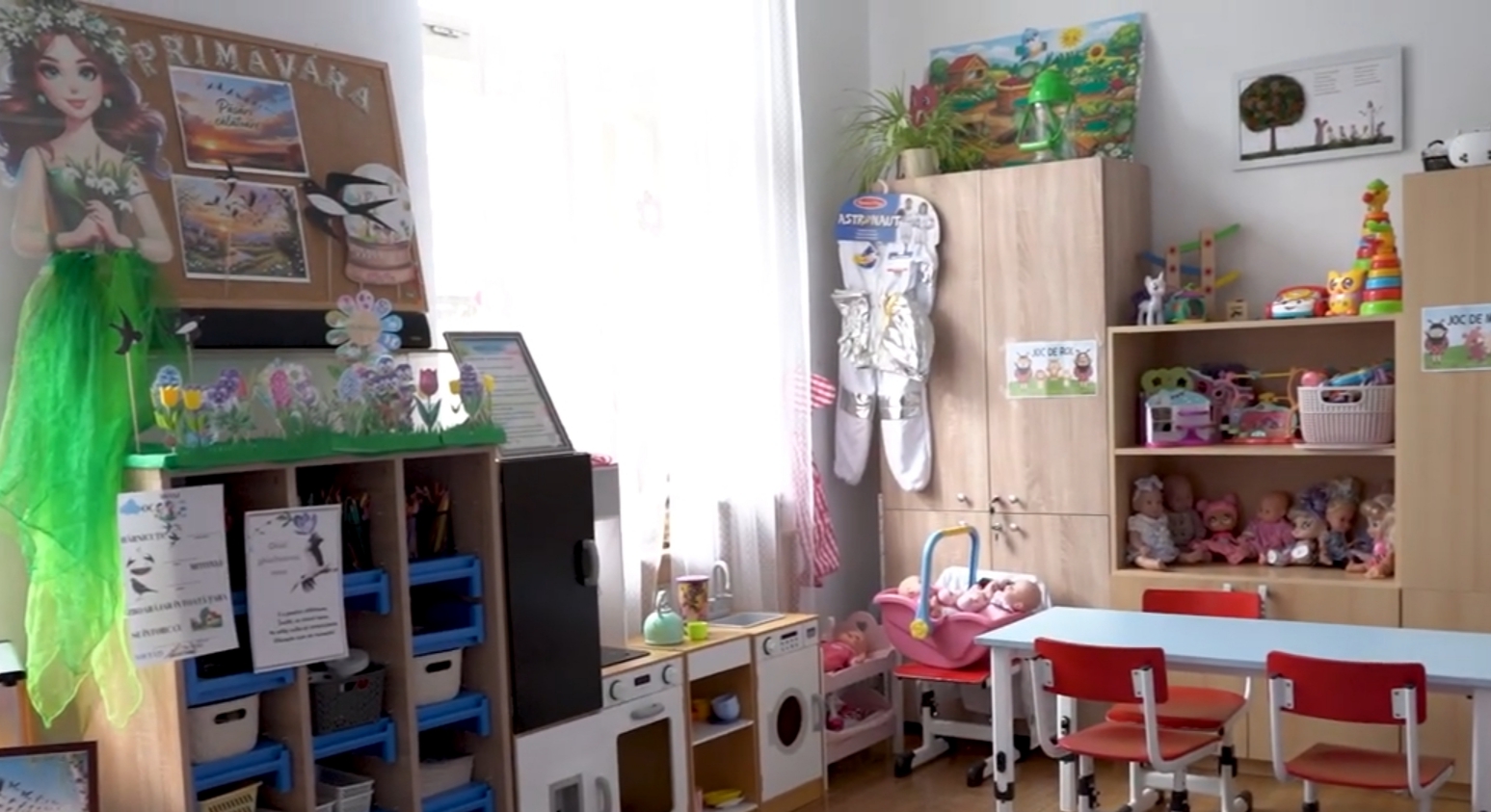 Mediaș: Echipamente moderne și mobilier nou în două grădinițe