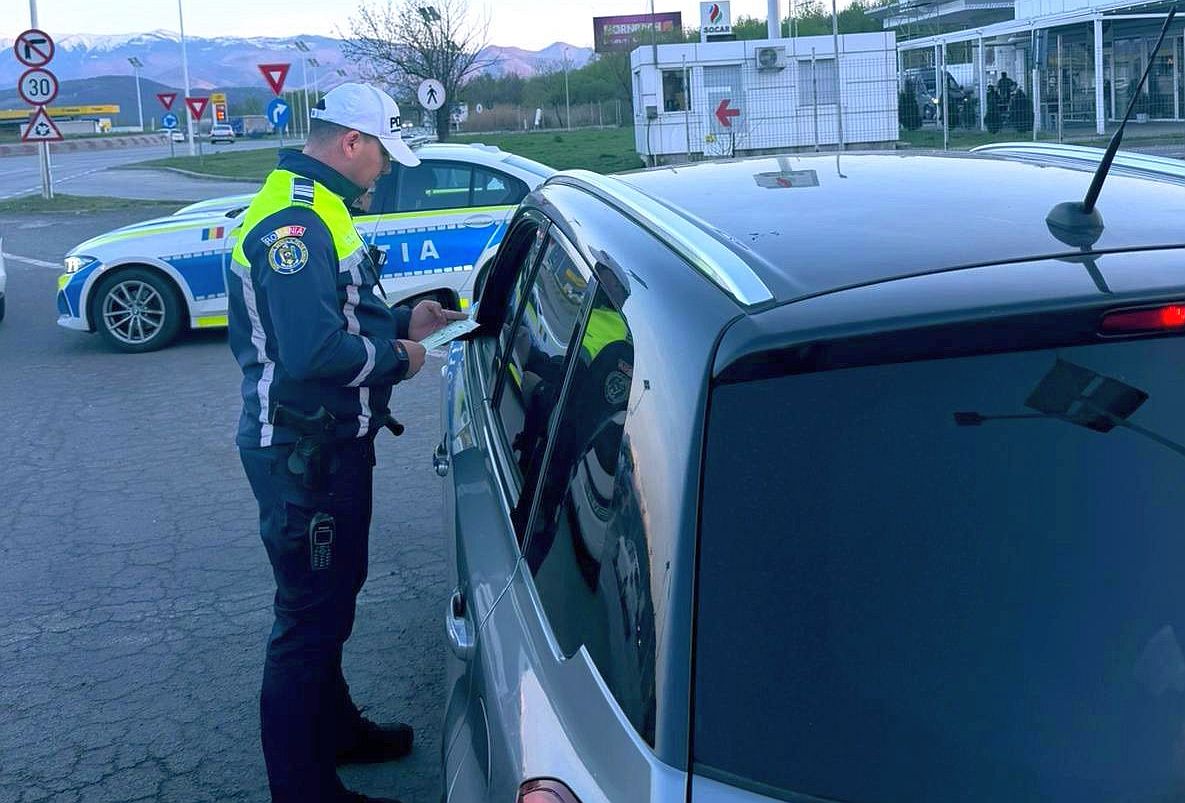 “Roadpol Speed Marathon” pe străzile judeţului: 350 sancţiuni contravenţionale, 9 permise reţinute