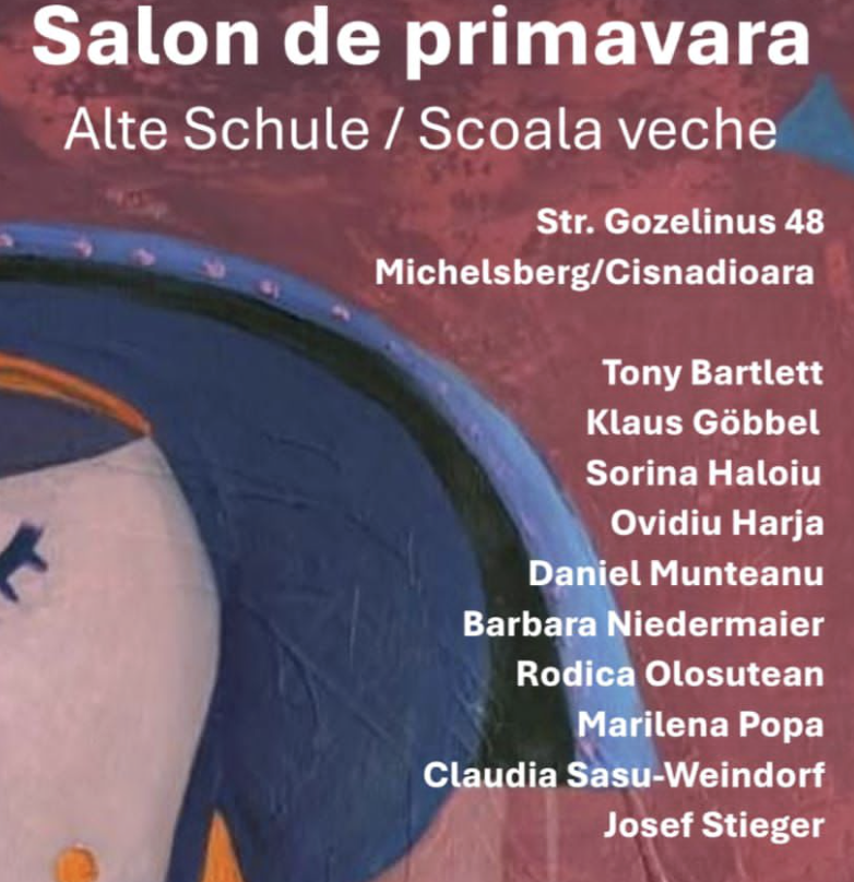 Expoziție colectivă la Cisnădioara: Salonul de primăvară, deschis până în mai