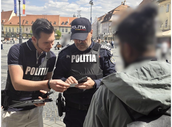 Controale ample la Sibiu și Șelimbăr: zeci de amenzi în urma unei razii
