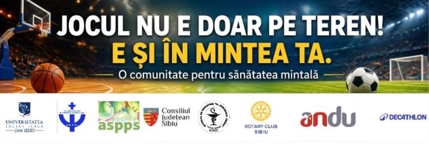 BC CSU Sibiu se alătură programului „O comunitate pentru sănătatea mintală”