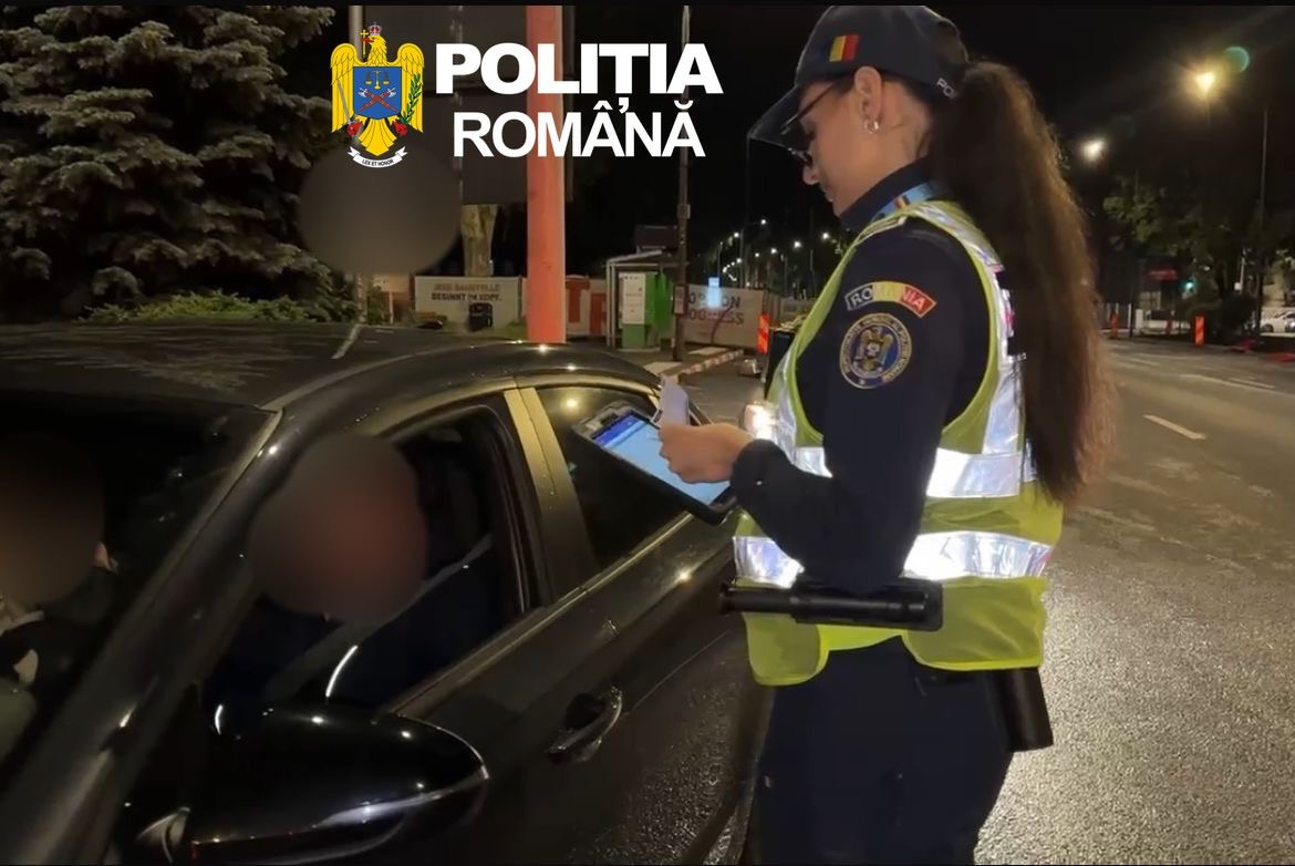 Controale în trafic la Sibiu: amenzi, permise reținute și șoferi prinși băuți la volan