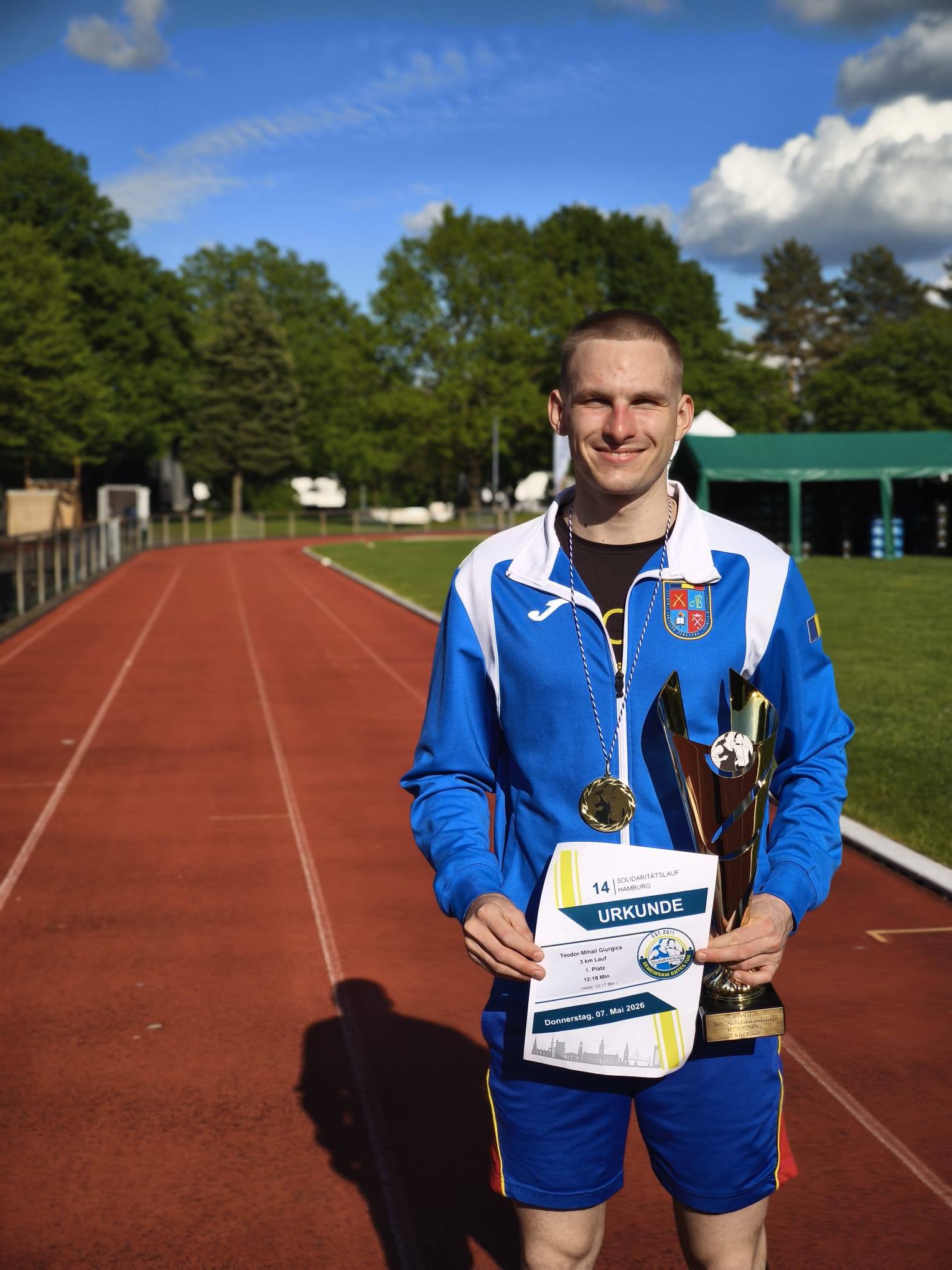 Teodor-Mihail Giurgică triumfă la Solidaritätslauf 2026, cursă dedicată camarazilor răniți și celor căzuți în Afganistan