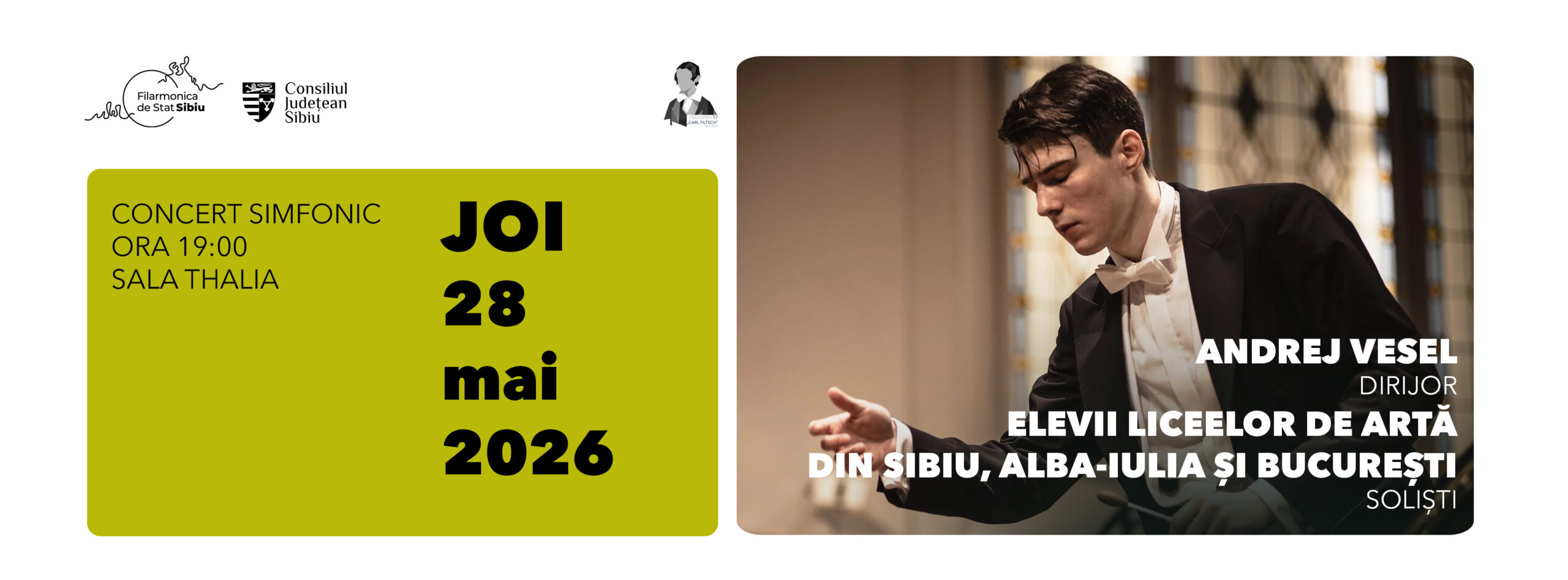 Tineri soliști și universul lui Ravel, în programul Filarmonicii de Stat Sibiu