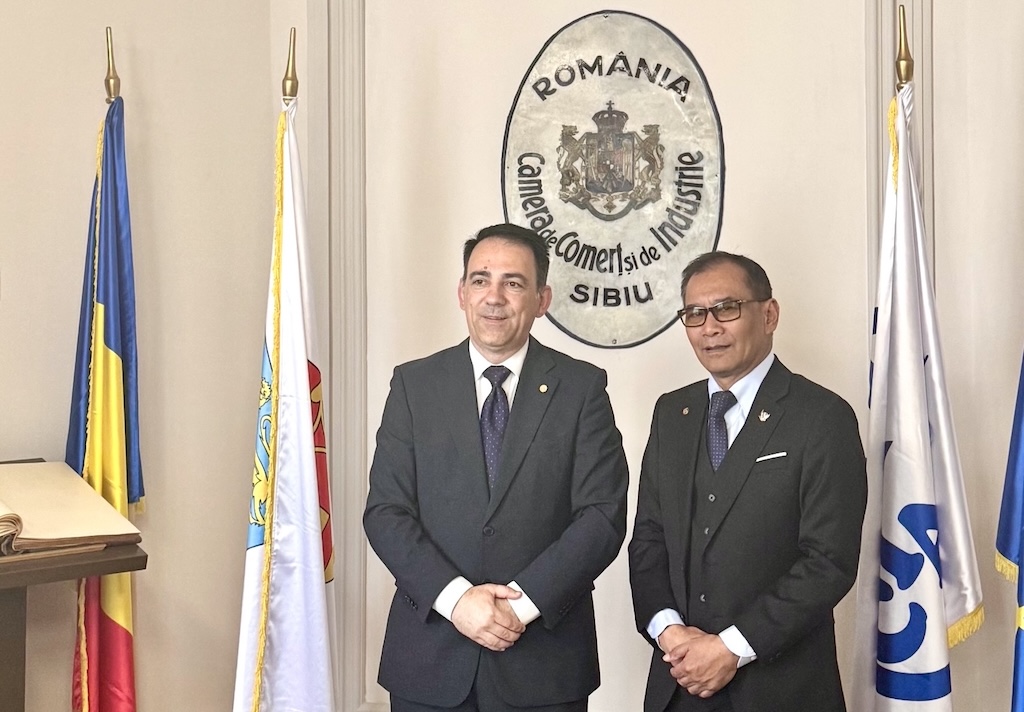 Ambasadorul Indoneziei, întâlnire cu reprezentanții mediului de afaceri din Sibiu