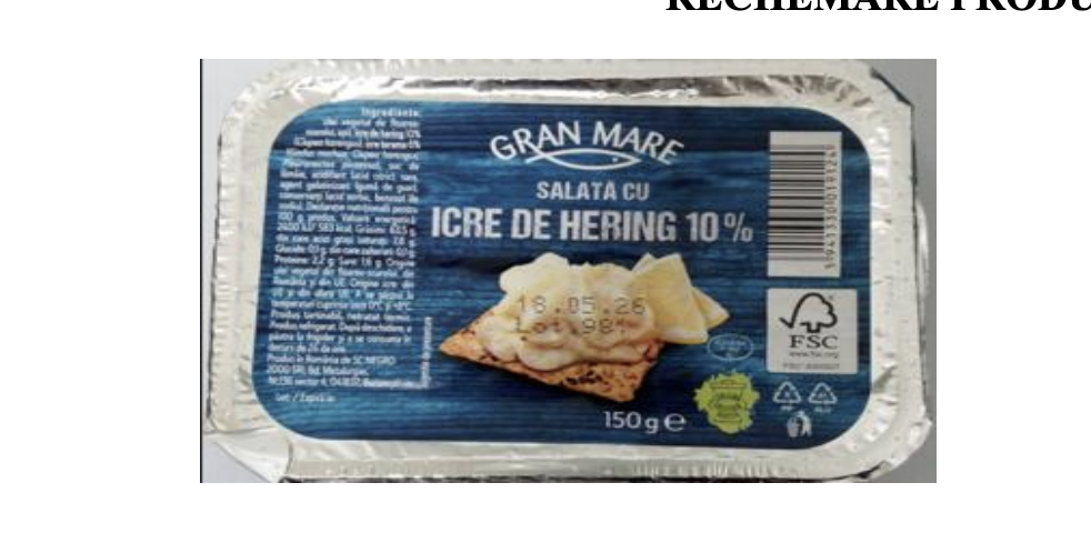 Atenție, sibieni! Produs contaminat retras de urgență din magazinele din județ