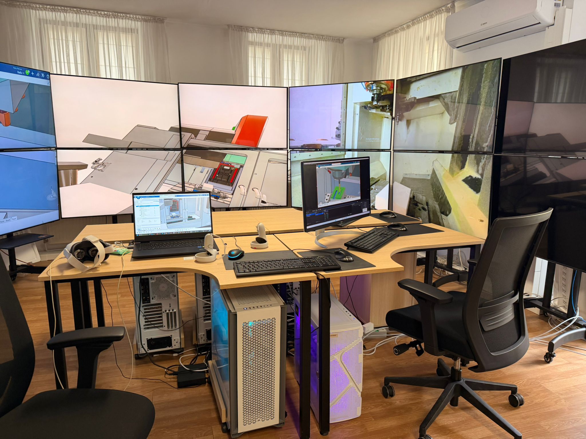 Fabrici virtuale și simulări interactive în laboratoarele ULBS