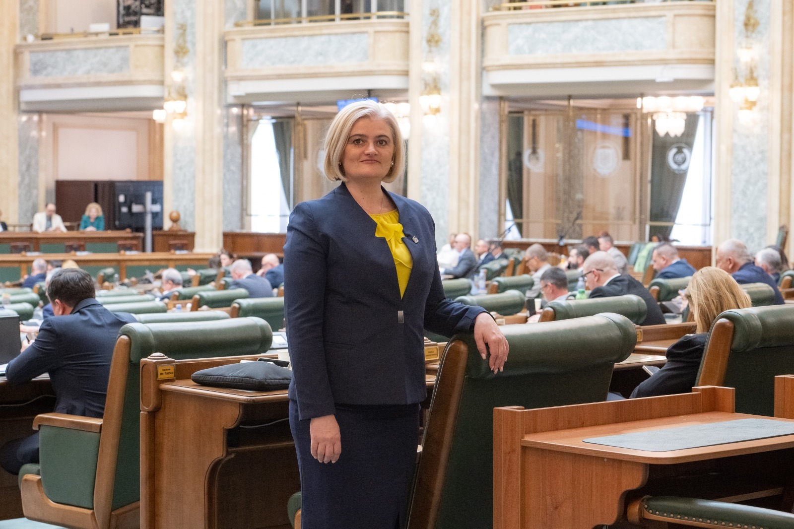 (P) Maraton parlamentar pentru Sibiu: Senatorul Luminița Păucean Fernandes aduce cât mai multe din problemele județului în fața Guvernului
