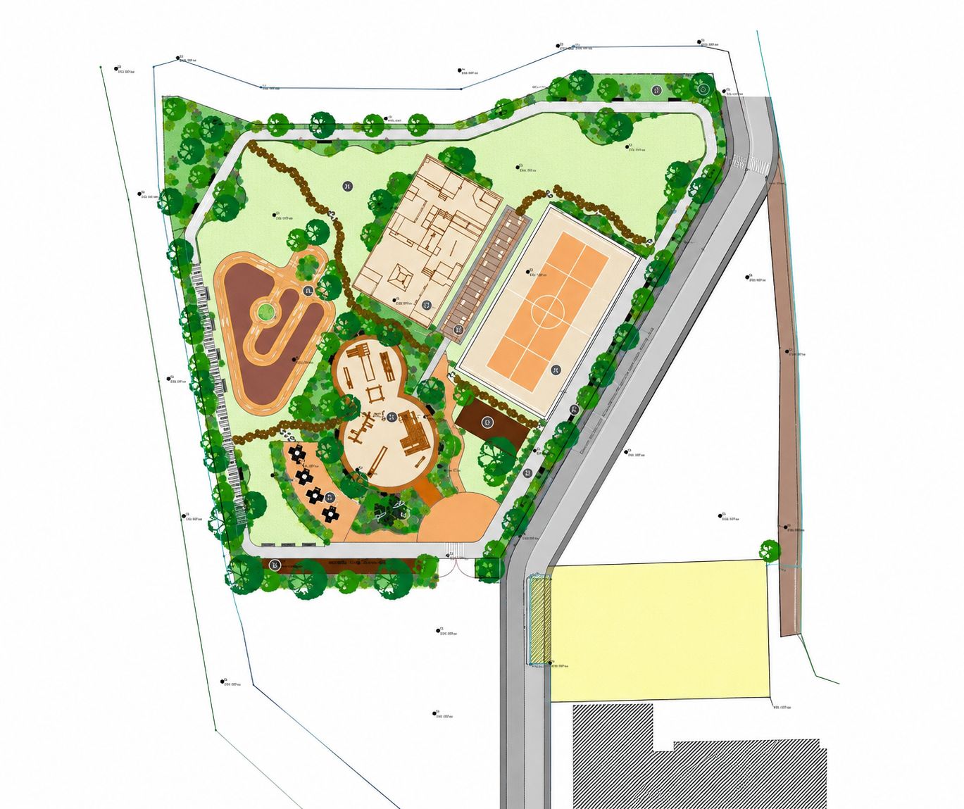 Agnita: Contract de finanţare semnat pentru parcul din strada Fabricii