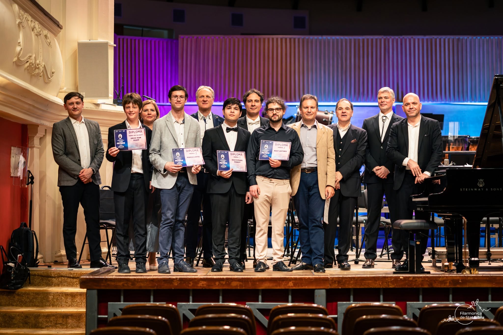 Concursul-Festival „Carl Filtsch” a împlinit 30 de ani. Robert Bașcoveanu, marele câștigător al ediției aniversare