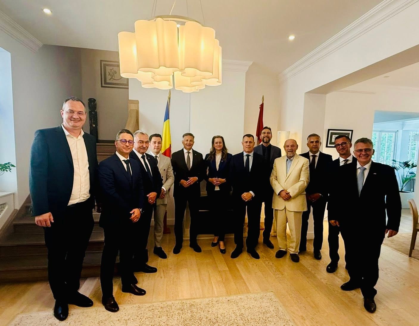 Avantajele economice ale Sibiului, prezentate la reședința Ambasadorului Elveției