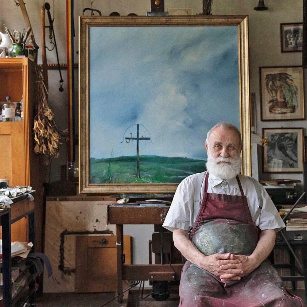Reper în timpul vieții: Ștefan Câlția. În pregătire la Sibiu, cea mai amplă expoziție a discipolului lui Corneliu Baba