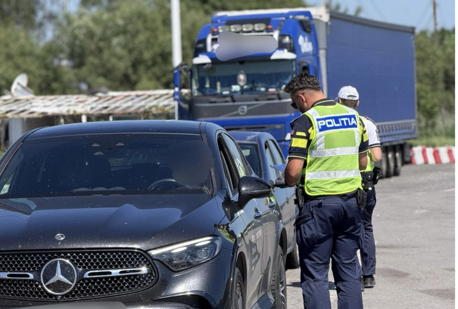 Aproape 150 de amenzi pe DN 1, în doar patru ore. Viteza, principala problemă descoperită de polițiști