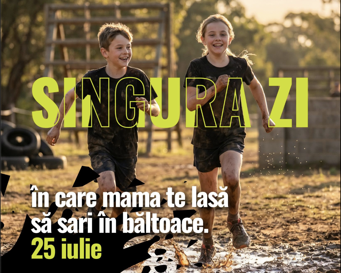 Sibienii sunt provocați să intre în noroi pentru o cauză nobilă. Sus Inima lansează Get Muddy – Race for Hope