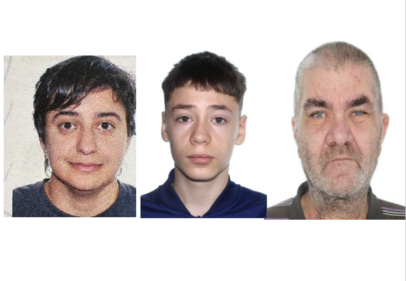 Cele trei persoane date dispărute în ultimele zile au fost găsite