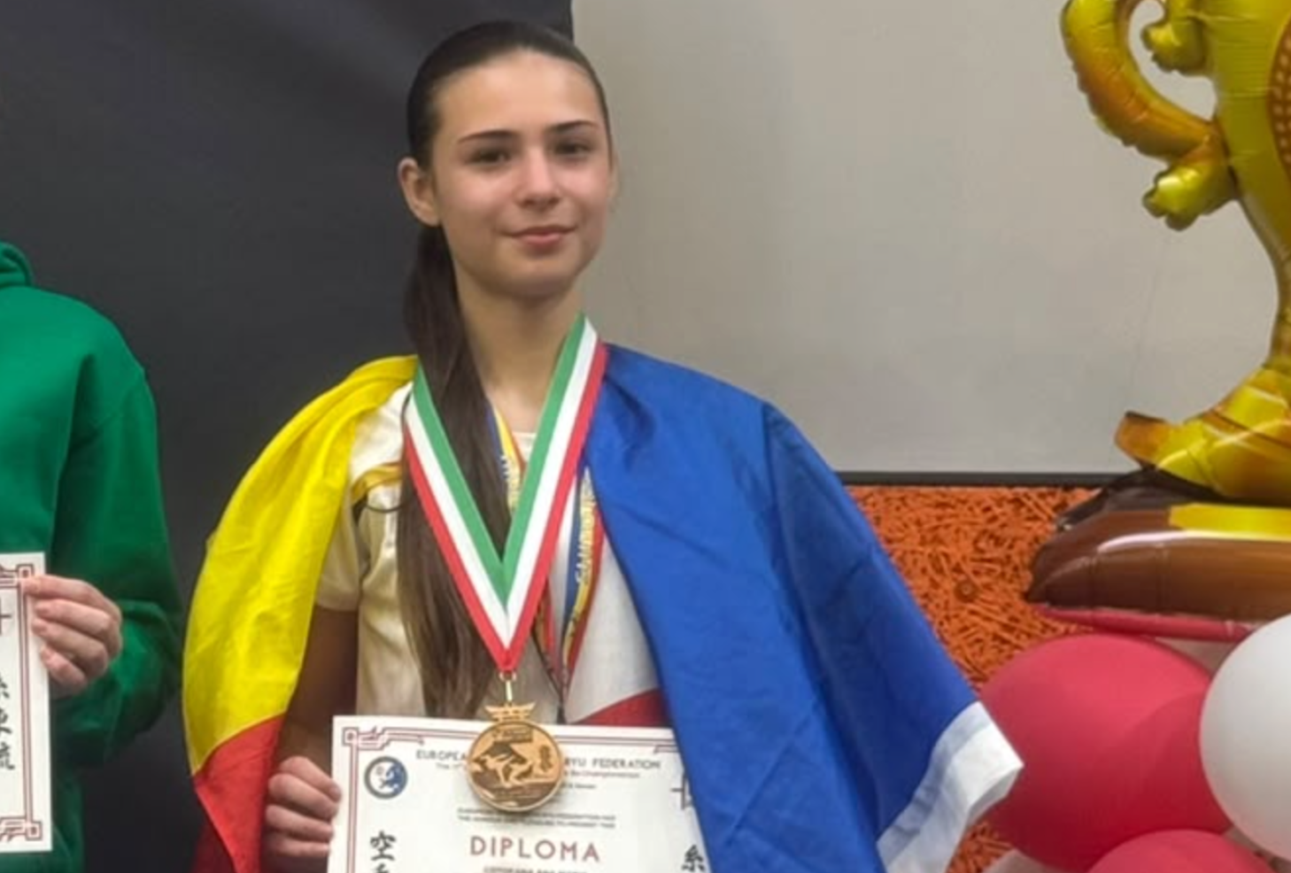 Ana Maria Coțofană, bronz european la karate: „Contează foarte mult să ai încredere în tine”