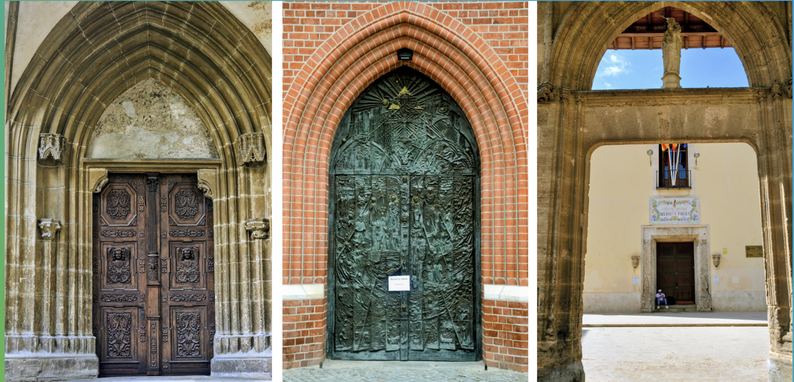 Porțile istorice din Sibiu, Valencia și Opole, reunite într-o expoziție la Universitatea „Lucian Blaga”